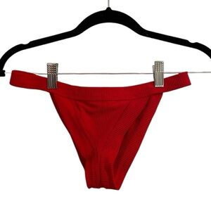 Frankie's Bikinis Red Swim Bottom